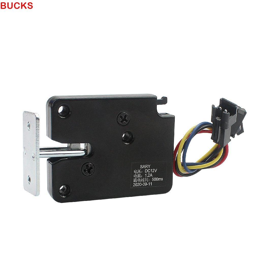 BUCKS Khóa Thông Minh Mini 3V5V12V Ngăn Kéo Tủ Bảo Quản Tủ Nhỏ Máy Bán Hàng Tự Động Khóa Cửa