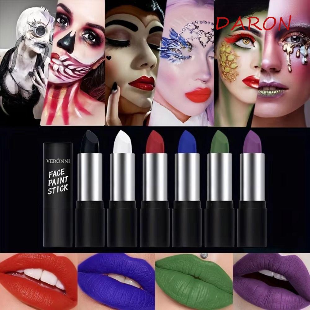 DARON Body Art Paint Stick, Face & Body Paint Quick-Dry Halloween Face Painting Stick, Halloween Cos