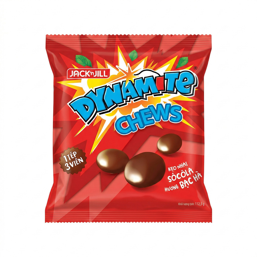Kẹo Chew Dynamite choco gói 112.5g - 04034