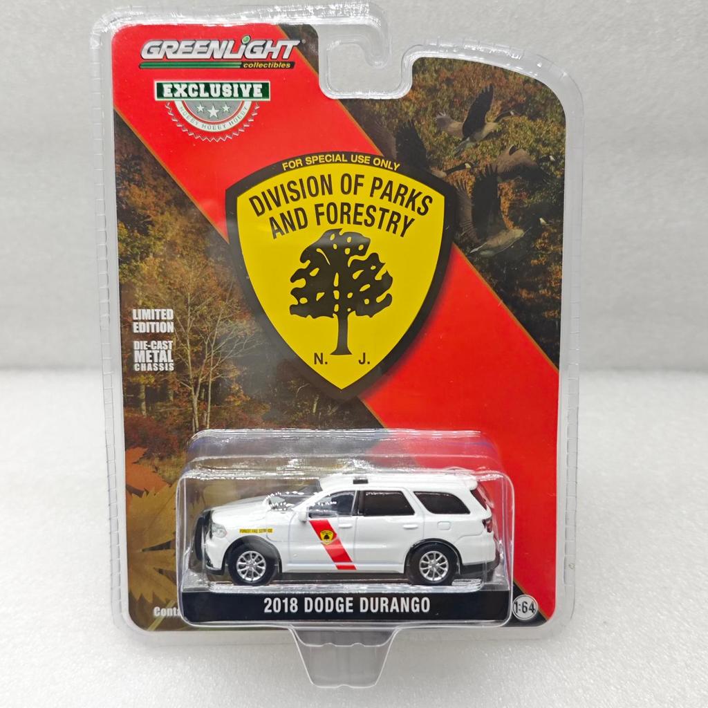 GreenLight GreenLight 1: 64 2018 Dodge Durango-New Jersey Forest Fire Station