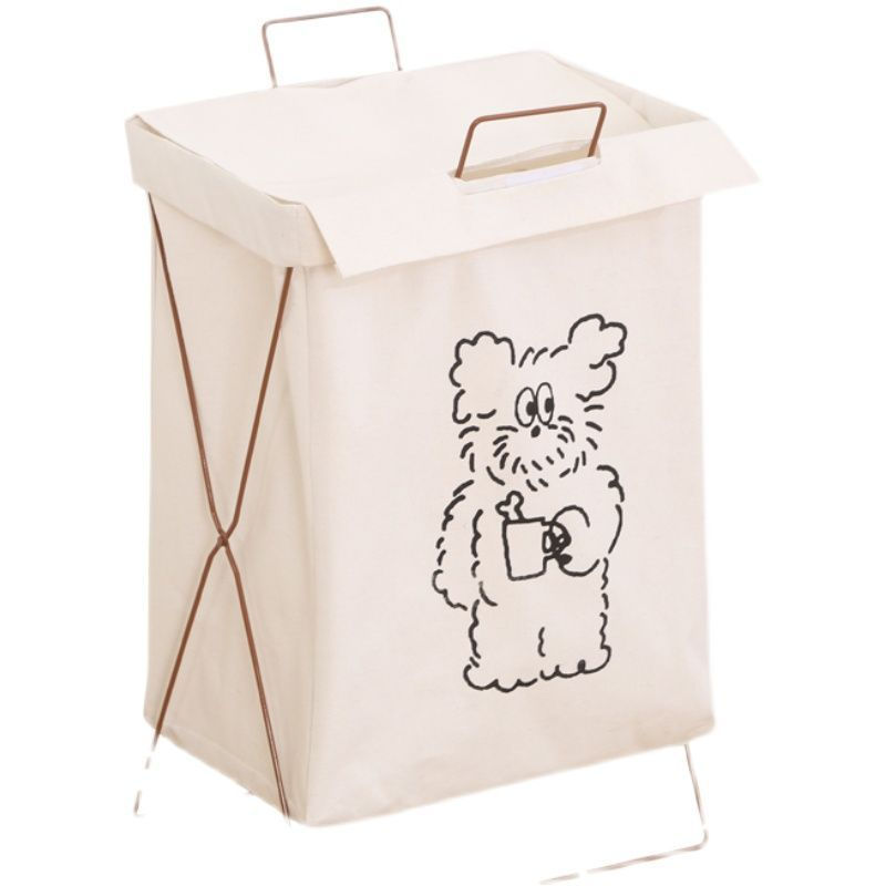 New Product#Large foldable fabric laundry basket for home use, suitable for storing dirty clothes, t