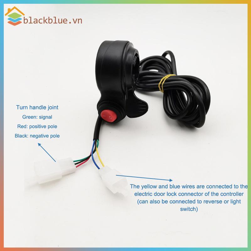 Vôn kế kỹ thuật số BBLUE Phạm vi rộng 12V đến 84V dành cho EBike và xe tay ga với màn hình điện áp c