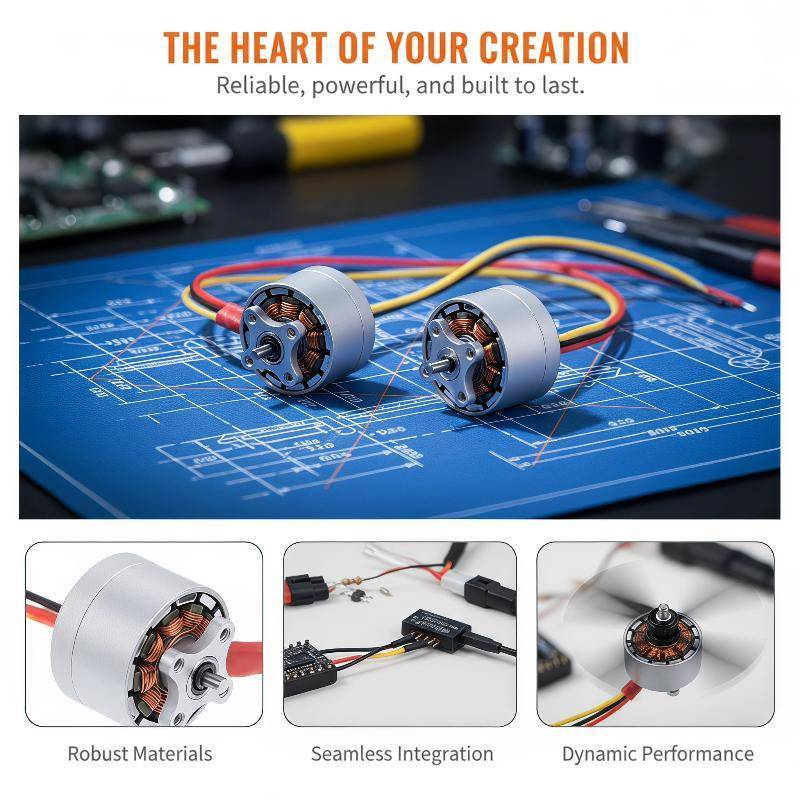 (duyonglinbbb) 1104 4300KV Động cơ không chổi than Kích thước 1-2Spact cho Tiny FPV Racing Mini Quad