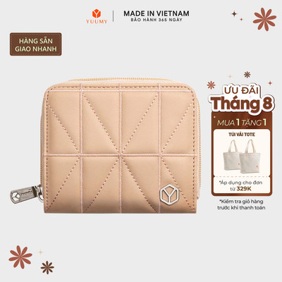 Ví Yuumy (Thời trang nữ thiết kế chần chỉ - Ví da Seasand YV111) Bagsmart
