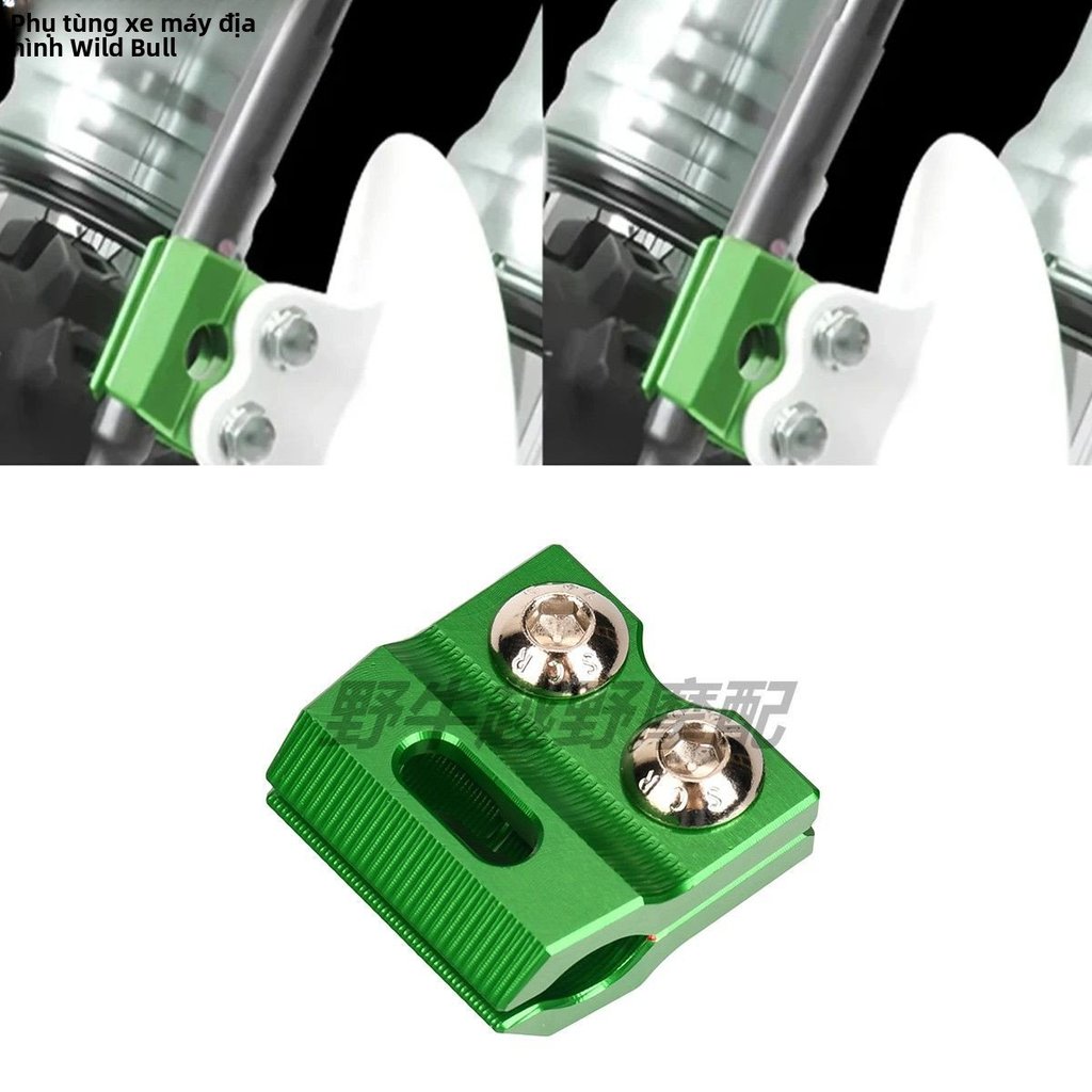 Kẹp dây dầu phanh CNC cho xe cào cào Kawasaki KX KXF 250/450 độ bền đẹp chắc chắn