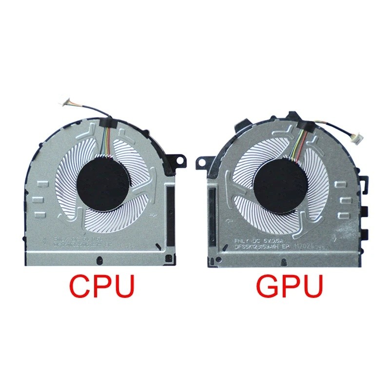 Laptop Mới CPU GPU Quạt Làm Mát Cho Lenovo ideapad Chơi Game 3-15ACH6 3-15IHU6 15IAH6 82K2 Cooler 5H