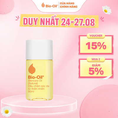 Dầu chăm sóc da từ Thiên Nhiên BIO-OIL SKINCARE OIL (NATURAL) 60ML