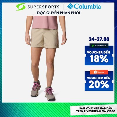 Quần Ngắn Thể Thao Nữ Columbia Silver Ridge Utility - Be - 2037204271