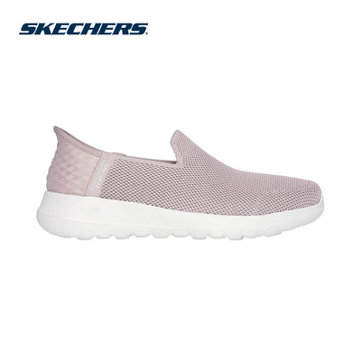 Giày Thể Thao Nữ Skechers Slip-ins GOwalk Joy Vela Đi Bộ - 124641-LTPK Air-Cooled Memory Foam