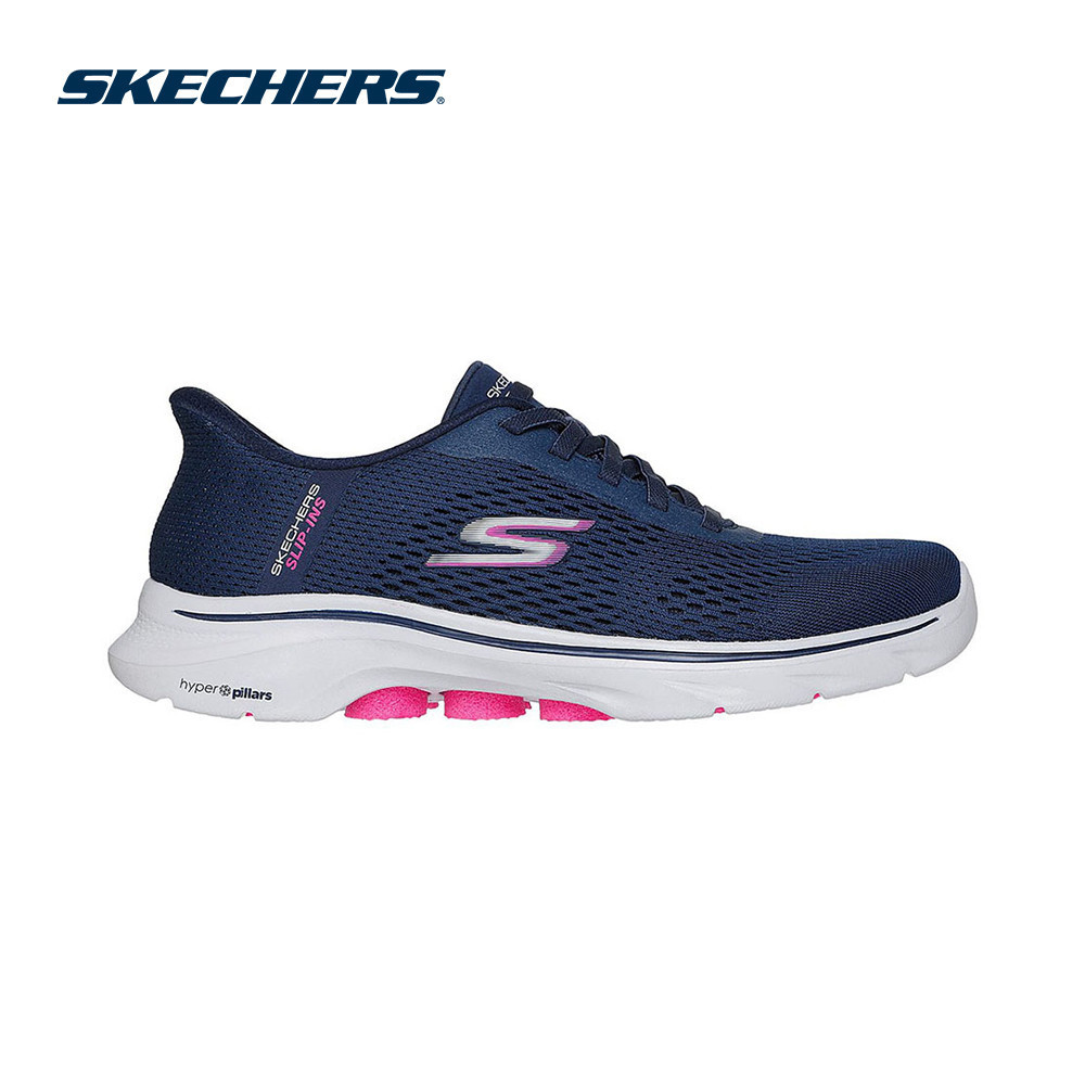 Giày Thể Thao Nữ Skechers Slip-ins GOwalk 7 Jayne Đi Bộ - 125253-NVPK Air-Cooled Memory Foam Online 