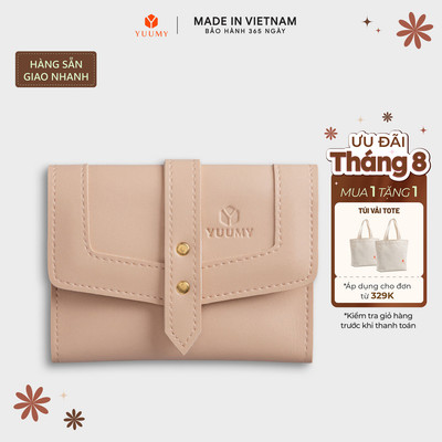 Ví Yuumy ( Thời trang nữ dáng cầm tay nhỏ gọn - Ví da YV29) Bagsmart