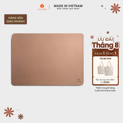 Miếng lót chuột Yuumy (Thời trang nữ tiện lợi - Miếng lót da Seasand YLC2) Bagsmart