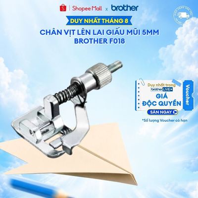 Chân vịt lên lai giấu mũi 5mm Brother F018