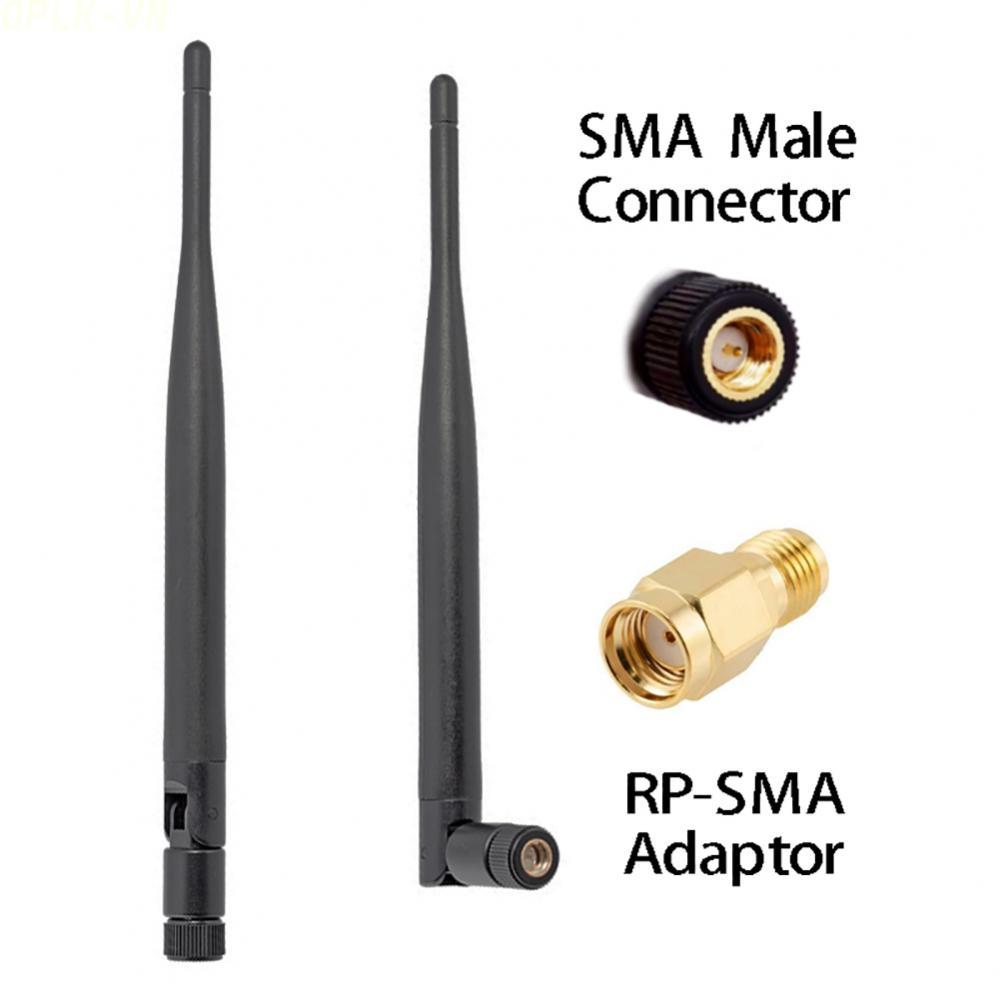 Antenna SMA Male Terminal -40℃ To +70℃ 1.3×1.3×19.7cm 5dBi 868MHz Black