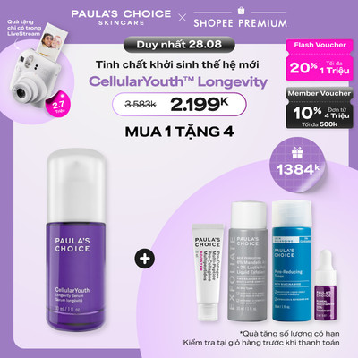 Tinh chất khởi sinh thế hệ mới CellularYouth™ Longevity Serum 30ml 2250