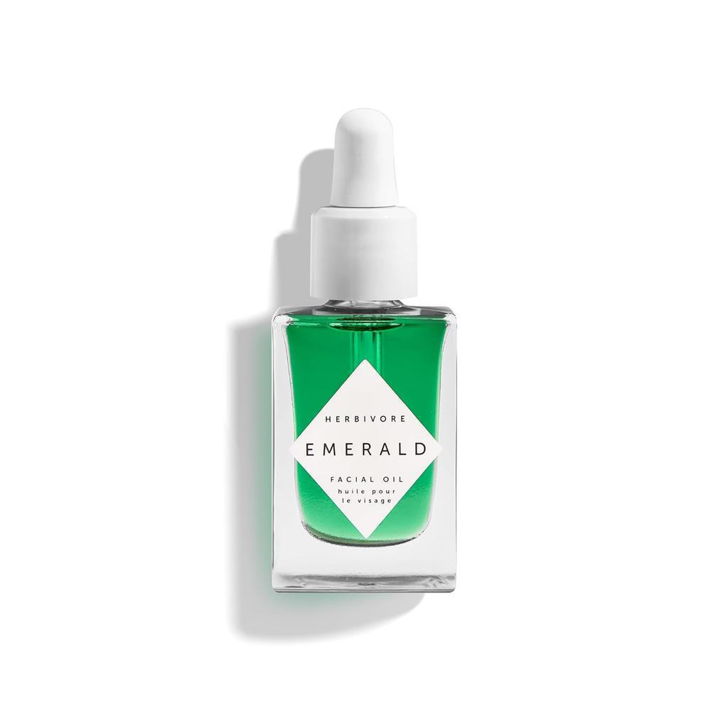 HERBIVOREEmeraldFacialOil|Làm dịu & căng thẳng|DeeplyHydratingwithSqualane & Ashwagandha, SafeforBle