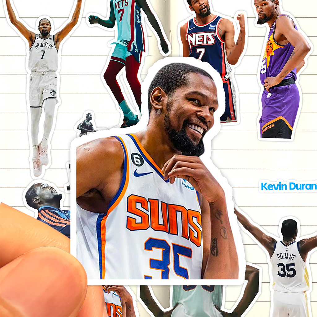 Kevin Durant Sticker HD Chống Nước Đội Chống Nắng Chuyên Nghiệp Vận Động Viên Bóng Rổ Kevin Durant T