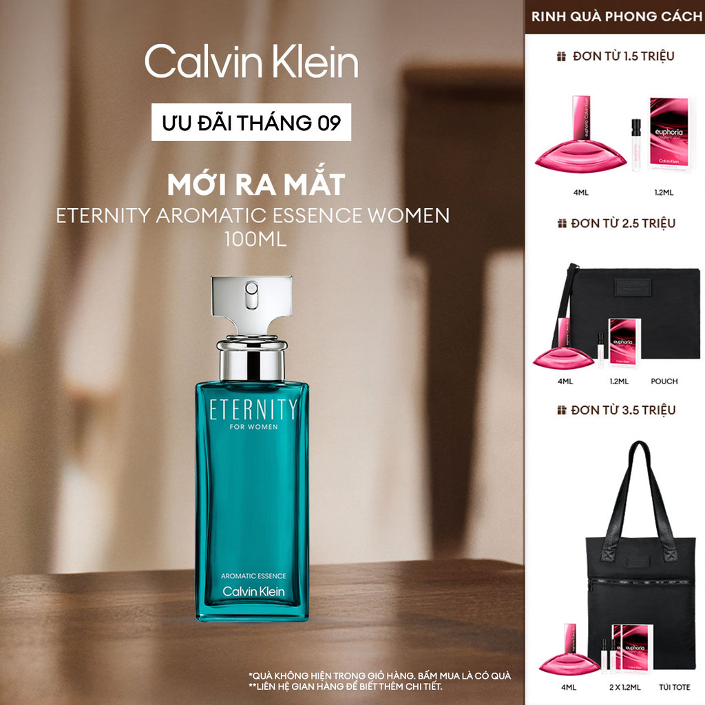 Nước Hoa Nữ Calvin Klein Eternity Aromatic Essence Parfum Intense 100ml