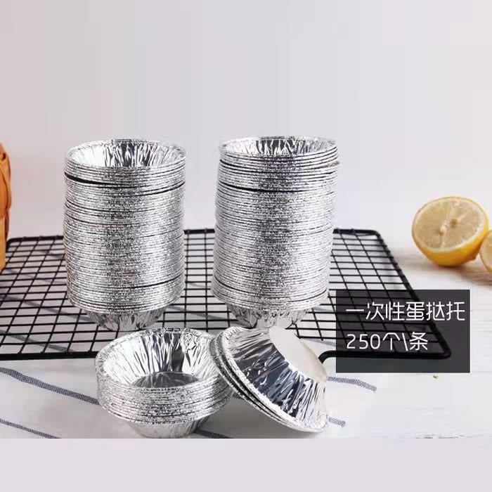 Trứng Tart Tart Tart Tinfoil Cup Bảo Quản Khuôn Tart Trứng Vỏ Hộp Nướng Gia Đình Đặc Biệt Làm Bánh T