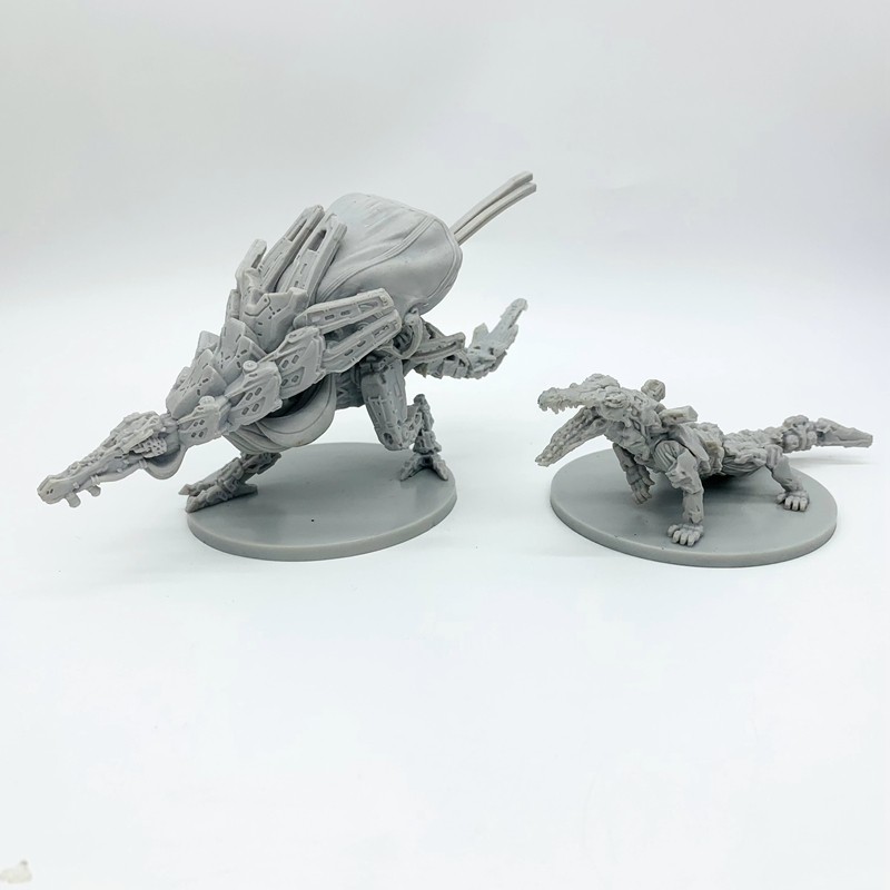 Trò chơi bảng số lượng lớn Cờ vua mảnh Horizon Zero Dawn Horizon Dawn Model Cơ quái vật Đồ trang trí