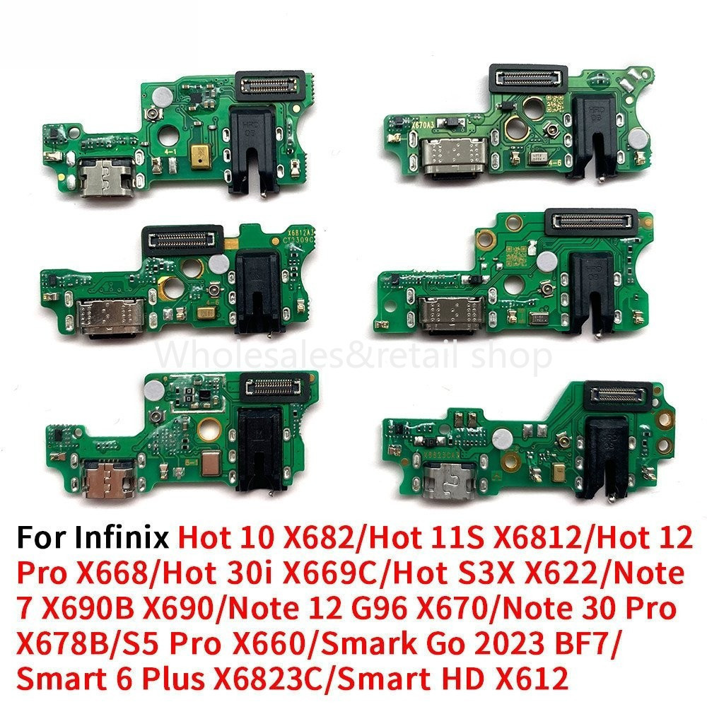 Dành Cho Infinix Hot 10 11S 12 Pro 30i S3X Note 7 12 30 S5 Pro Spark Go 2023 BF7 6 Plus X682 X668 X6