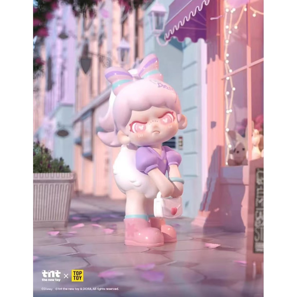 T TNT SPACR x TOPTOY Disney DORA Mickey Fun Time Series Búp bê dễ thương