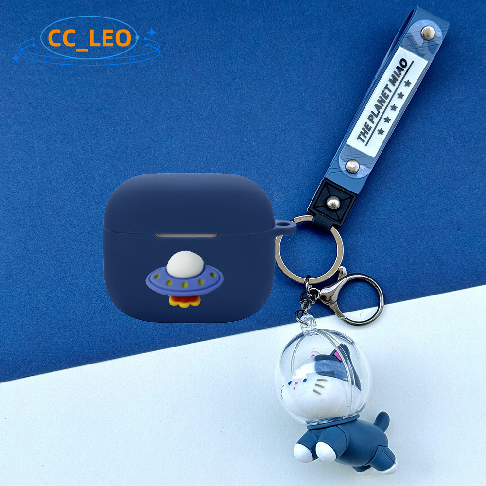 Case for EDIFIER EvoBuds Cute Panda Cartoon Duck Piggy Keychain Pendant Suitable for EDIFIER EvoBuds