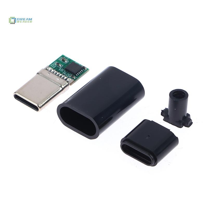 【 Dream Weaver 】 5A PD / QC Decoy Board Sạc nhanh 5V 9V 12V 15V 20V Mô-đun PD 2 3.0 DC Cáp kích hoạt