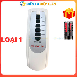 Remote điều khiển quạt SENKO Mã 03, điều khiển quạt SENKO - Tặng kèm pin - TT.Store_vn