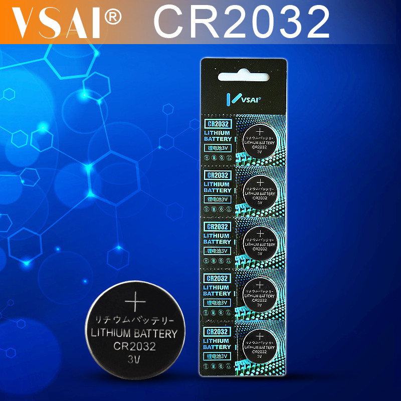 CR2032 Nút Pin 3v Máy Tính Bo Mạch Chủ Cân Điện Tử Tmall Magic Box TV Điều Khiển Từ Xa Pin Điện Tử