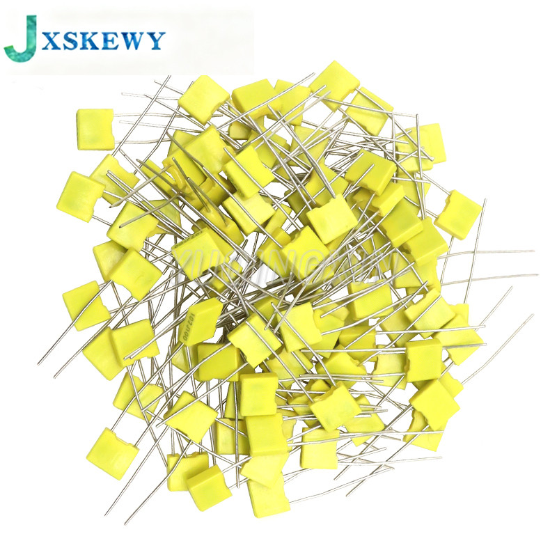 100 CÁI Màng nhựa an toàn Polypropylen 100V 1nF ~ 470nF 100nf 220nf 10nf 47nf 22nf 1nF 0.47uf Tụ chỉ