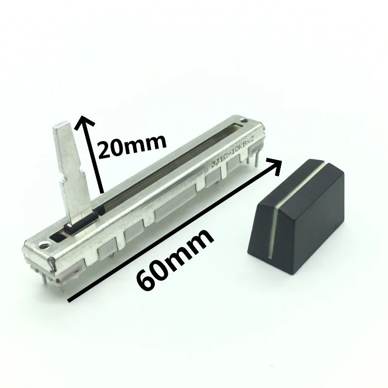 Máy Đo Độ Trượt Thẳng và Pha Âm Lượng Đĩa cho DENON DJ Prime2 & Prime4, 10KB x 2.6 Pin