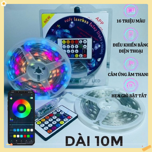[Đèn nháy]Led giọt lệ, Dây Đèn Led đuổi ARGB 10M,20M Cổng USB 16 Triệu Màu Nháy Theo Nhạc, Chống Nướ