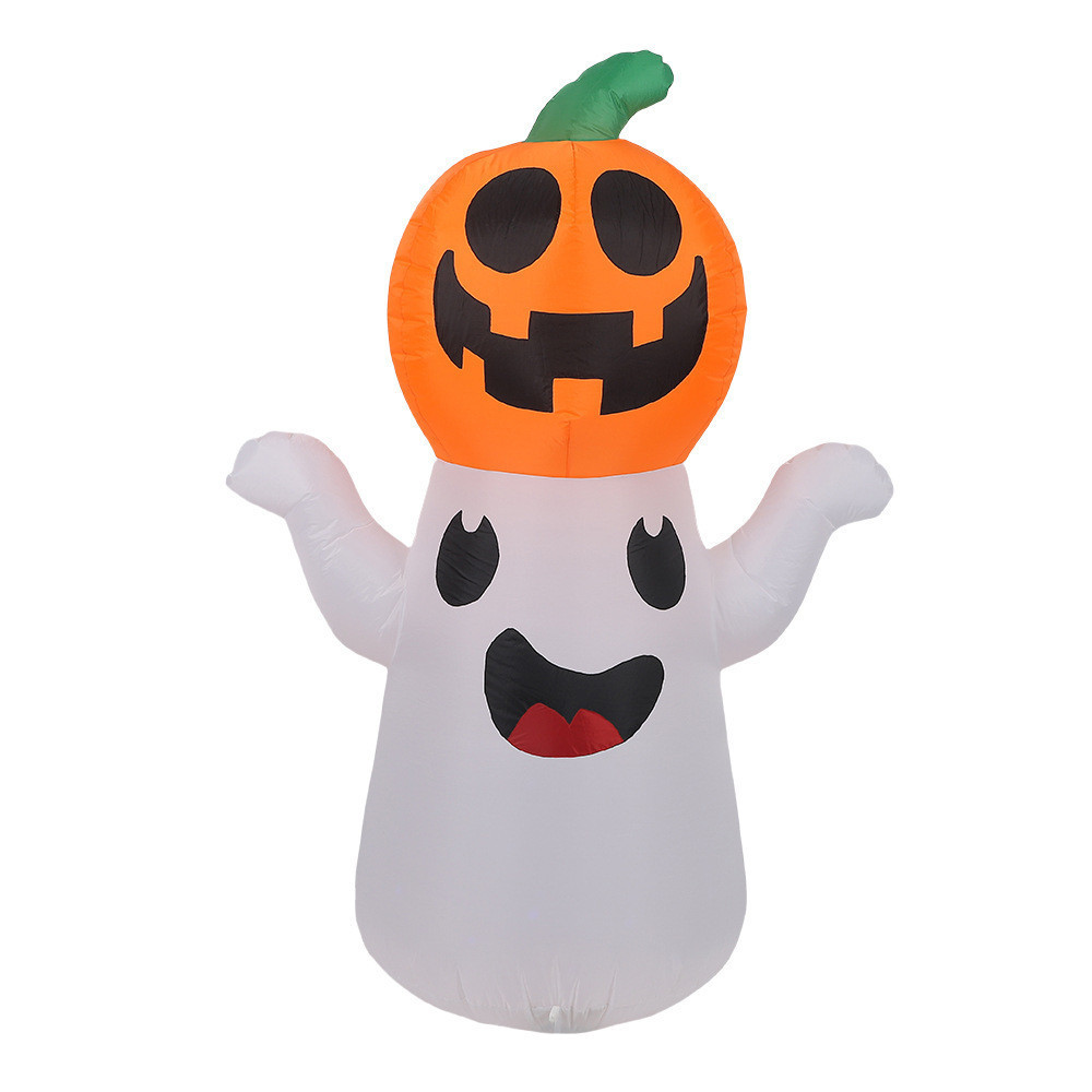 1.5m Halloween Ma Lễ Hội Mô Hình Bơm Hơi Bạn Bí Ngô Bơm Hơi Mô Hình Ma Lễ Hội Sân Trang Trí
