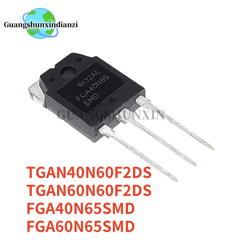 5 CÁI TGAN40N60F2DS TGAN60N60F2DS FGA40N65SMD FGA60N65SMD 40N60F2DS 60N60F2DS FGA40N65 FGA60N65 TO-3