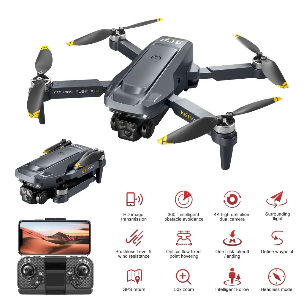 FLYCAM K811 PRO MAX GPS 2025 -  ĐÍCH THỰC CHO NGƯỜI MỚI BẮT ĐẦU: CÔNG NGHỆ GPS THÔNG MINH | BigBuy360 - bigbuy360.vn
