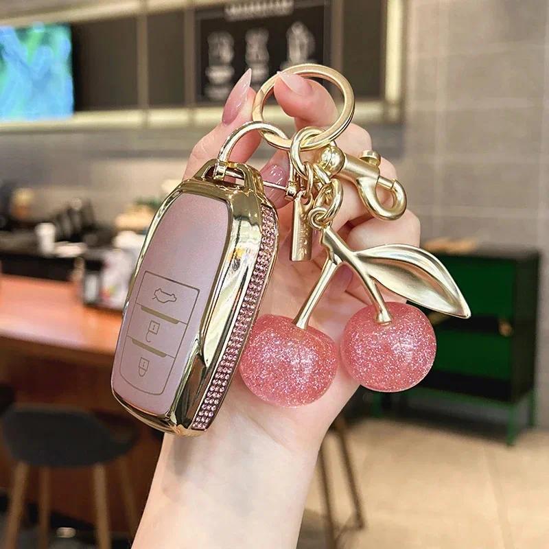 Thích hợp cho 21-23 Toyota Crown, thế hệ thứ 14, 12-18 Toyota Crown móc khóa vỏ chìa khóa vỏ khóa xe