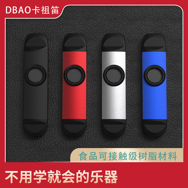 Kim Loại Hai Đầu Kazoo Kazoo Hiệu Suất Hợp Kim Nhôm Hai Đầu Kazoo Dududi Kazoo Nhóm Dizi