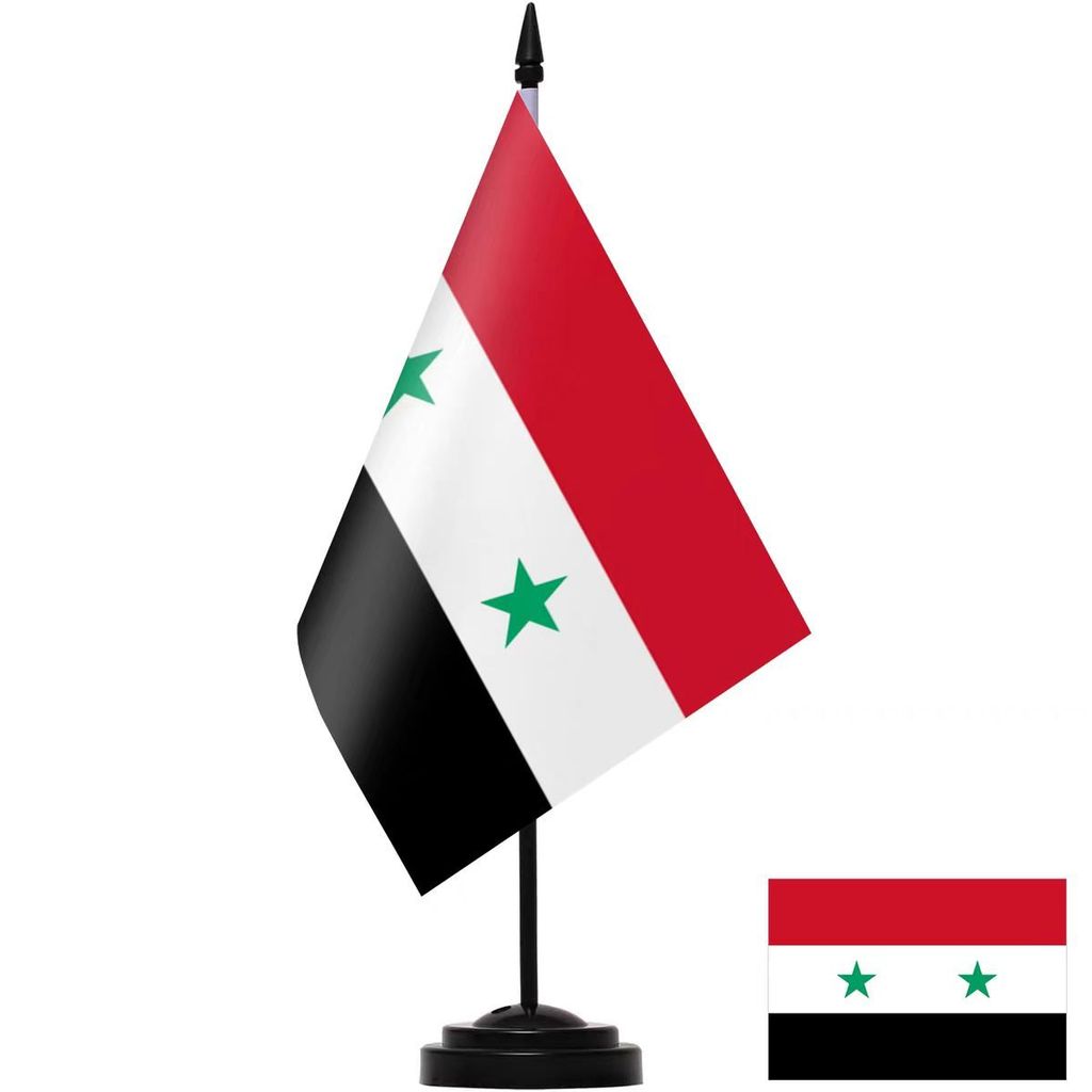 Cờ máy tính để bàn Syria Cờ Cộng hòa Ả Rập Syria (Cột cờ rắn)