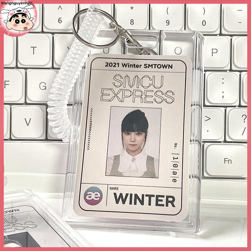 [Tàu 12 giờ] Acrylic photocard Holder Kpop Idol card holder with 60-100 Sleeves VN