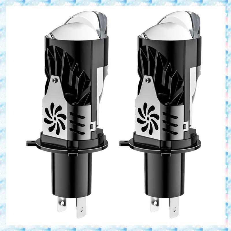 [R Q M U] 2 Ống Kính H4 Bóng Đèn Pha Ô Tô LED Đèn Pha Ô Tô H4 Đèn Pha LED H4 Máy Chiếu Mini Led Cho 