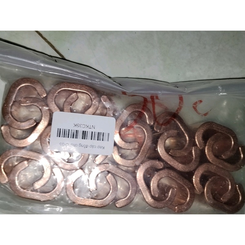 **Kẹp Cáp Đồng Chữ C-35 – Kẹp Nối Dây Tiếp Địa Đồng 35mm², Kẹp Chữ C Chống Sét Chất Lượng Cao**