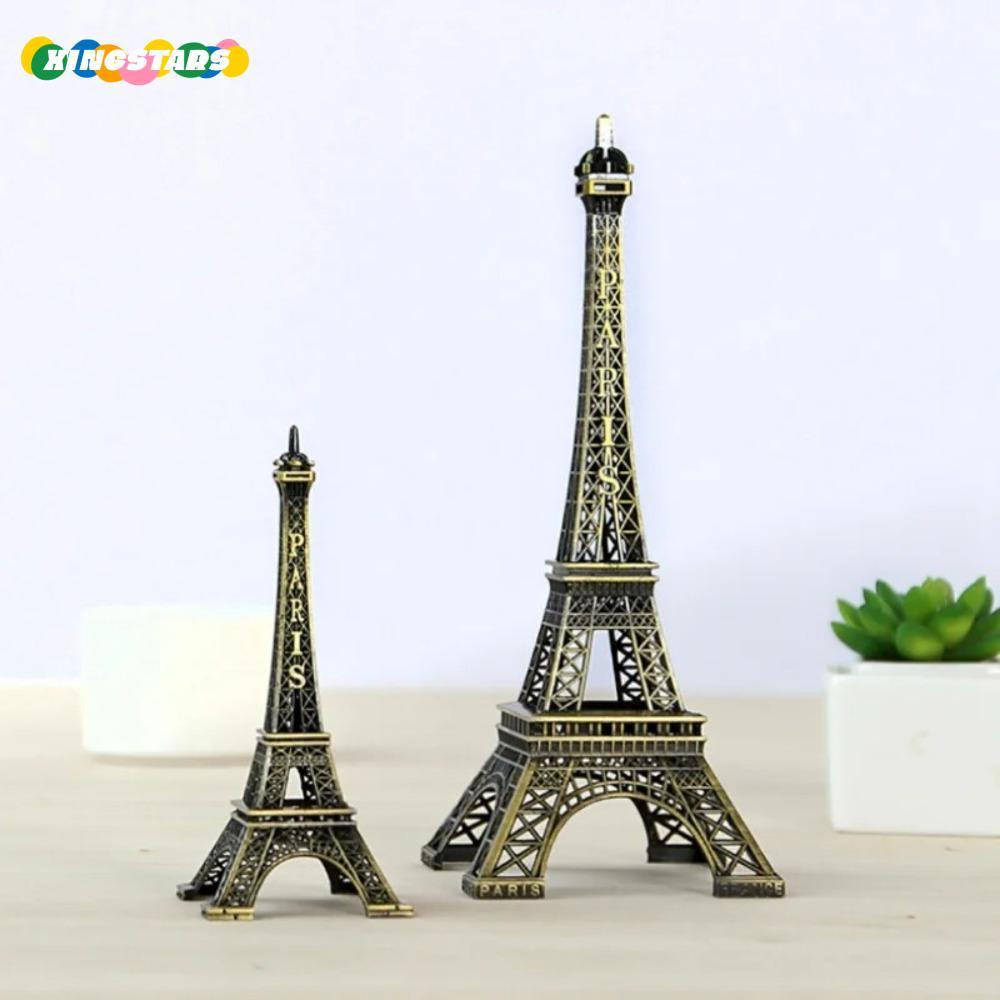 Mô hình tháp Eiffel XINGSTARS, Kim loại 7 kích cỡ Tượng tháp Eiffel, Đồng có hộp Thiết kế tinh tế Th