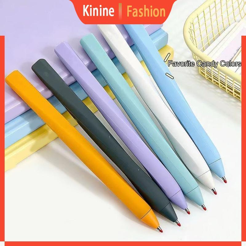 KIN Ergonomic Grip Gel Pen 0 5MM Mực Đen Ergonomic Grip Twist Action Gel Pen