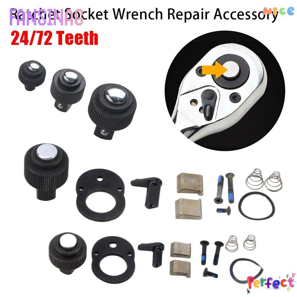 FANSINAG 1 Bộ Phụ Kiện Cờ Lê Ratchet, 24 / 72 Răng Thay Thế Một Phần Ratchet Ổ Cắm Cờ Lê Phụ Kiện Sử