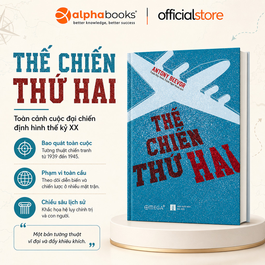 Sách - Thế Chiến Thứ Hai - Antony Beevor