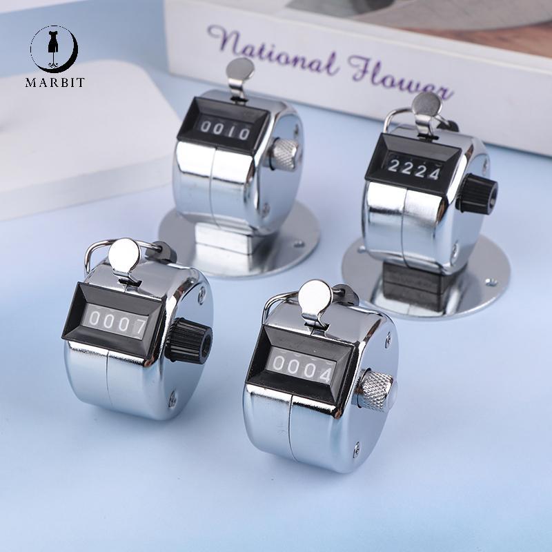 Marbit Digital Hand Tally Counter Đếm thủ công Golf Clier Training Counter 4 chữ số Số cầm tay Tally