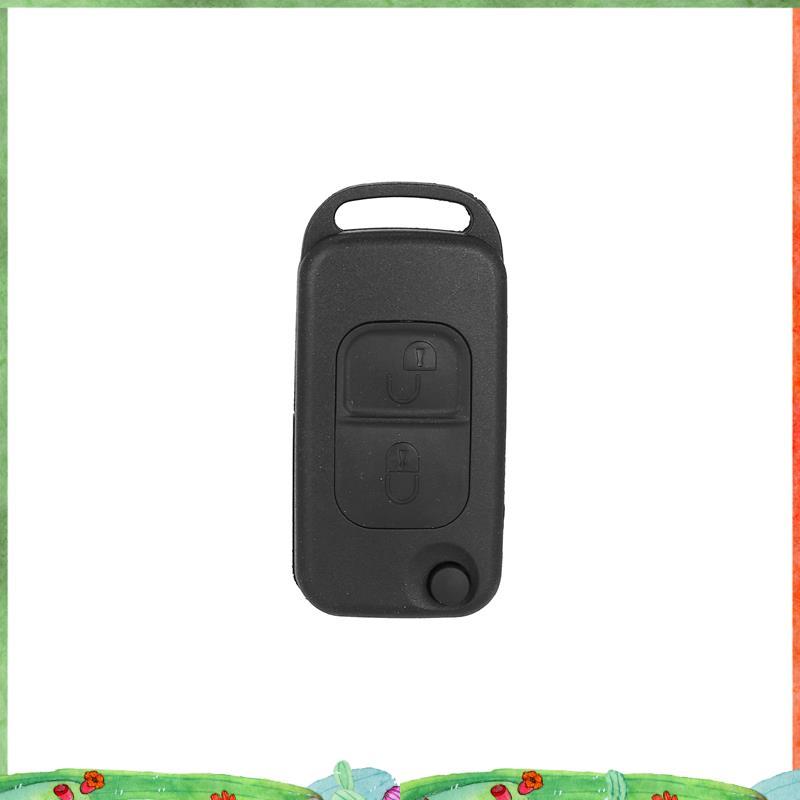 2 Nút Lật Từ Xa Chìa Khóa HU64 Lưỡi FOB Cho Xe A C E S W168 W202 uejfrdkuwg