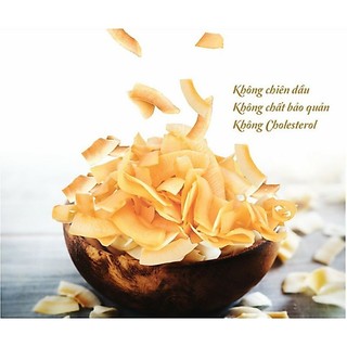 Dừa sấy giòn túi 45g Vietcoco