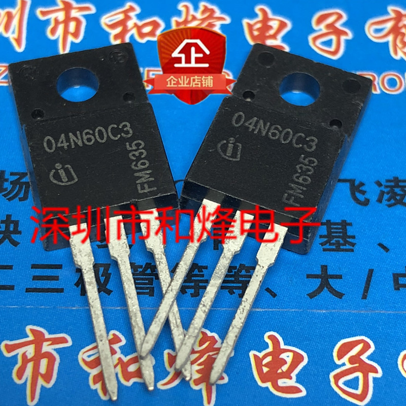 10 Mảnh 04N60C3 SPA04N60C3 TO-220F 650V 4.5A Bộ ba đài phát thanh